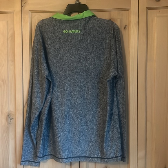 Antigua desert dry 1/4 zip Seattle Seahawks SZ LG - Picture 5 of 7
